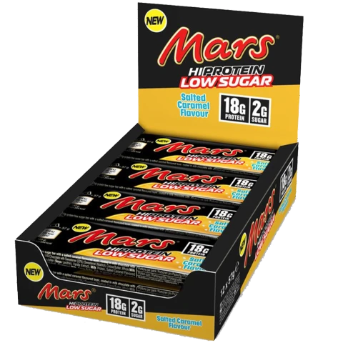 Mars Haute Teneur en Protéines Faible Teneur en Sucre Caramel Salé