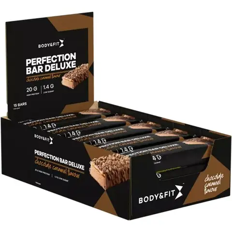 Body&Fit Perfection Bar Chocolat caramel deluxe 825g (15 barres)