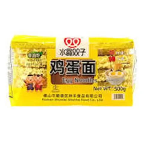 SZ Brand Egg Noodle 500g 双子鸡蛋面
