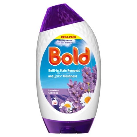 Bold Lavender & Camomile Liquid Laundry Detergent 32 Washes 1.056L