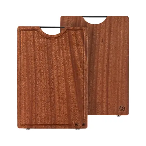Zhang Xiaoquan Planche à découper en bois massif (400 x 280 mm) - Rectangulaire, pour la maison