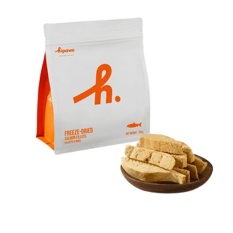 Hipaws Freeze-dried Salmon Fillets Pet Treats (100g)