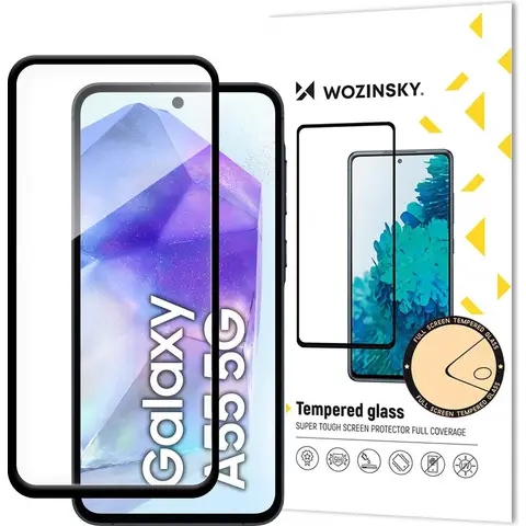 Wozinsky Super haltbare Vollklebung gehärtetes Glas für das gesamte Display des Samsung Galaxy S25+