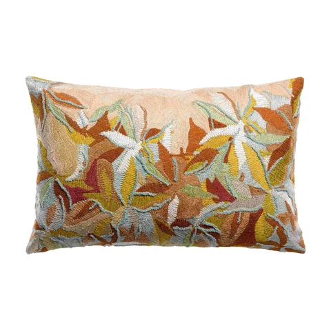 VIVARAISE Coussin brodé Alina motif dragée - 40 x 65 cm