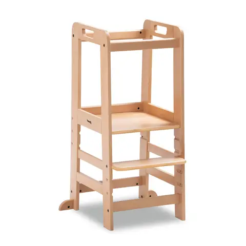 Hauck Learning Tower / Kids Kitchen Chair - Learn N Explore - Natural