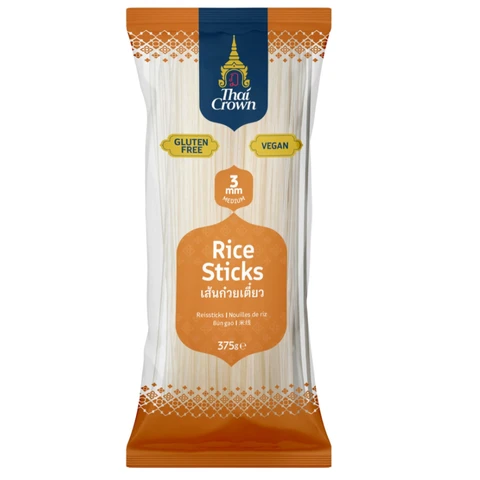 Thai Crown Noodle Rice Stick 3mm (M)