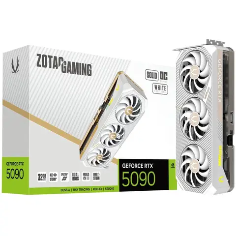 ZOTAC Gaming GeForce RTX 5090 SOLID OC - Blanc