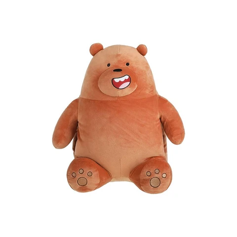 MINISO We Bare Bears Grizzly Plush Soft Toy
