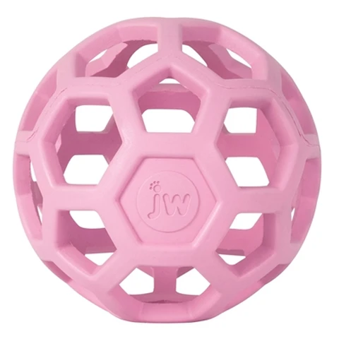 JW HOL-EE ROLLER Trend-EE Jouet pour chien rose - 14 cm