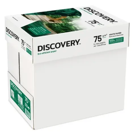 Discovery A3 Paper White 75gsm Box of 5 reams