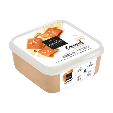 ERHARD Crème glacée au caramel salé 450 g