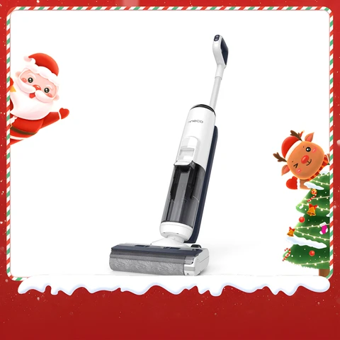 Tineco iFLOOR 5 Breeze Complete Wet/Dry Vacuum Cleaner, One-Step Cleaning for Hard Floors, Edge Cleaning <0.5 cm, Triple Battery Life, Self-Cleaning, Blue