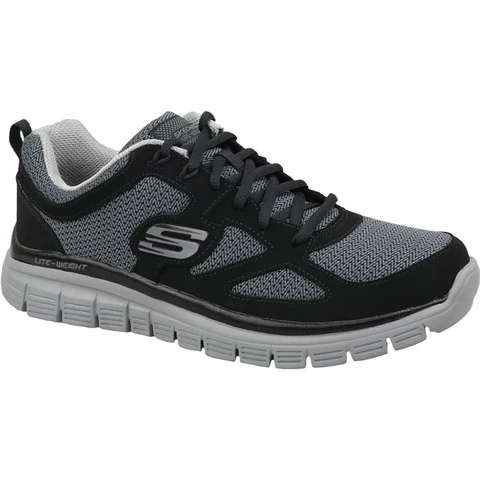 Skechers 52635 Burns Agoura noir et gris - Pointure 44