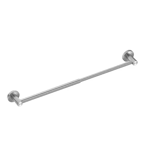 JORDAN&JUDY Brushed Silver Adjustable Shower Shelf, Modern Design, Sturdy & Stable