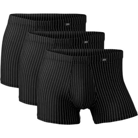 JBS 3er-Pack Mikrofaser-Tights Schwarz 3XL