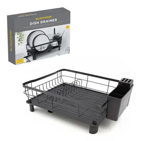 Blackmoor Dish Drainer - Black