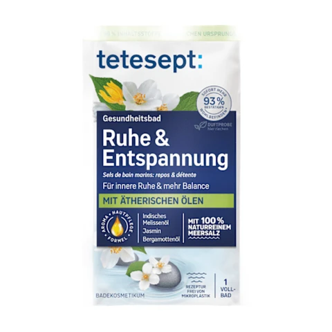 Tetesept Meersalzbeutel zur Entspannung 80 g