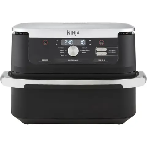 Ninja AF500EU Friteuse sans huile double zone 2470 W noir - 10,4 L