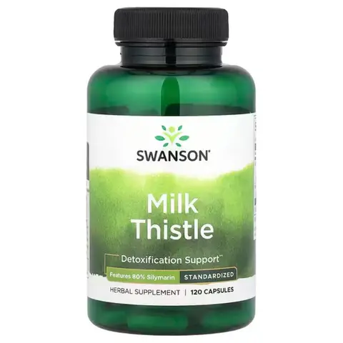 Swanson Milk Thistle Liver Health 250mg Capsules - 120 Capsules
