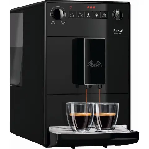 Melitta Purista Pure Black - Kaffeemaschine F230-002 - Espressomaschine