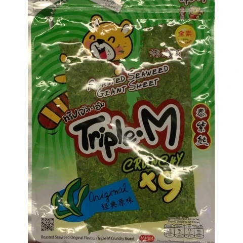 Triple-M Geröstete Algenblätter Original 45g