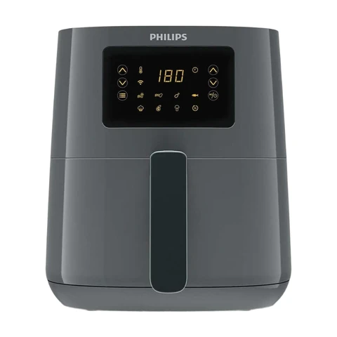 Fryer Smart-Heißluftfritteuse Serie 5000 HD9255/60 1400 W Grau