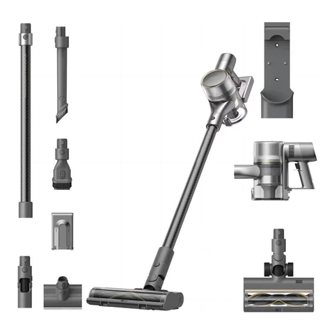 Dreame R20 Kabelloser Staubsauger mit Dual-Bürstenkopf Smart Stick Handstaubsauger Schmutzerkennung LED-Bildschirm