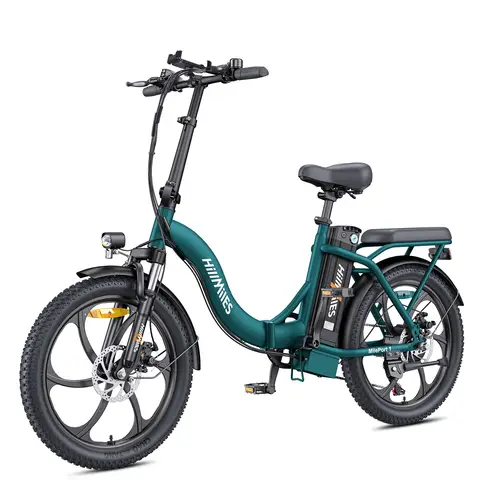 HillMiles MilePort 1 adult E-bike,, 36V 13Ah battery, 250W E-Mountain bike，20-inch fat tire city ebike，Electric Bike MilePort