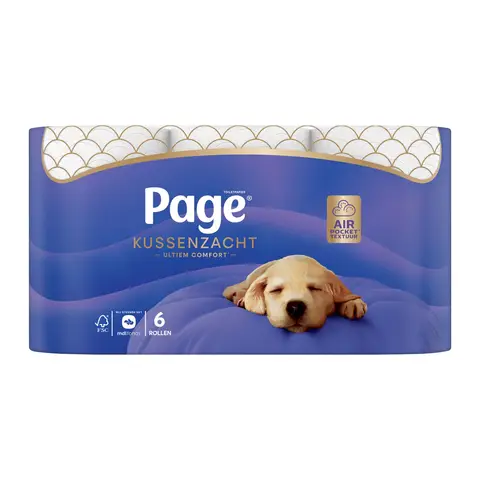 PAGE Quilts - Toiletpapier - 6 rollen