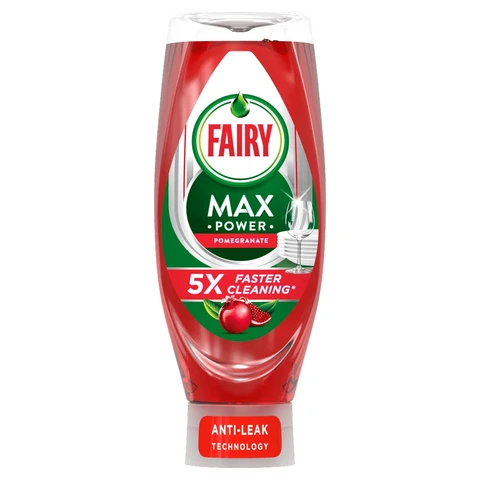 Fairy Max Power Washing Up Liquid, Pomegranate, 660ml