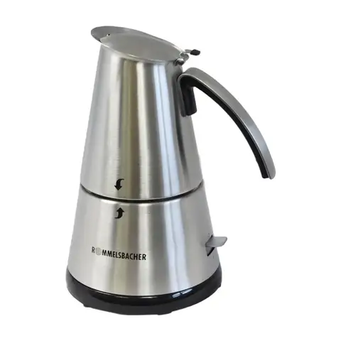 Rommelsbacher EKO 366/E Espresso Koffiemachine - 15 Bar Pomp Druk - Melkschuimer - Compact Ontwerp