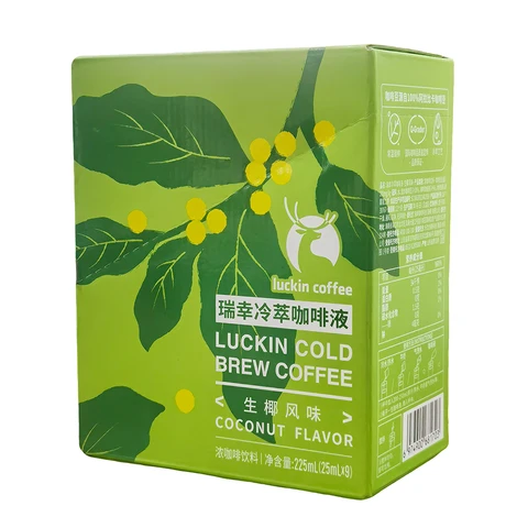 Luckin Cold brewed coffee with coconut flavor 225m1