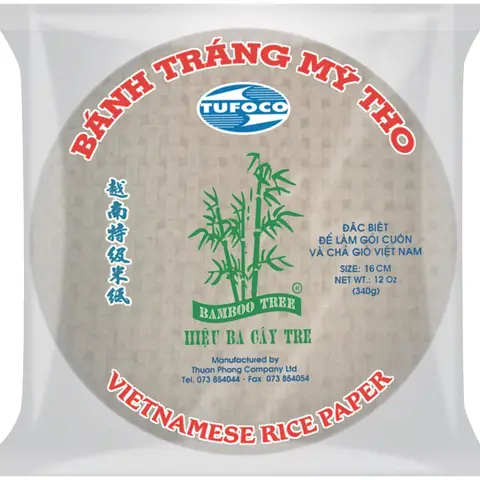 Bamboo Tree Rice Paper 16cm 340 g
