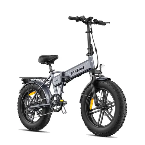 ENGWE EP-2 Boost Folding E-bike 250W motor 48V13Ah battery Adult bicycle 20* 4-inch fat tire E-Mountain bike，Electric Bike