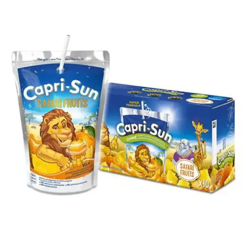 Capri-Sun Safari Fruchtsäfte 10x200ml 1 Box Safari