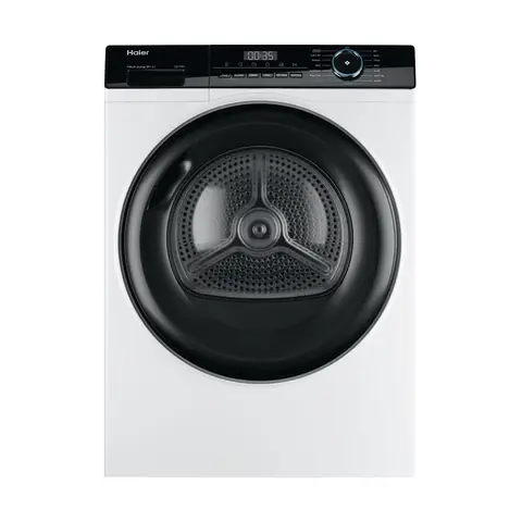 Haier HD90-A2939-UK 9kg I-Pro Series 3 Heat Pump Tumble Dryer - White - A++ Rated