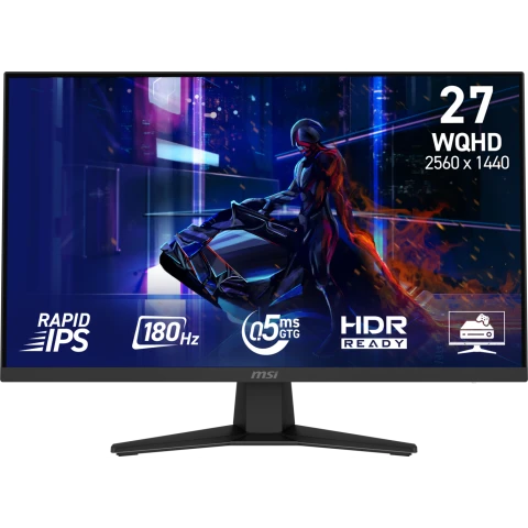 MSI MAG 274QF 27" Gaming Monitor | WQHD | 180 Refresh Rate | 0.5ms Response Time | Rapid IPS | Adaptive Sync