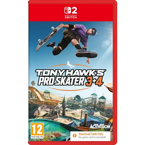 Tony Hawk's Pro Skater 3 and 4 (Code in Box) (Switch 2)