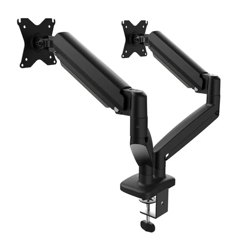 j5create JTSA102 Ergonomic Dual Monitor Mount, Black