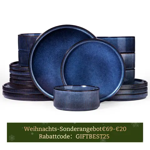 [Rabattcode: GIFTBEST25 €69-€20]  18 Starlight Outfits - Blau (für 6)