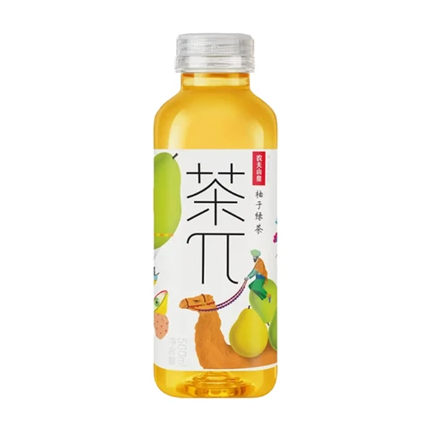 Nongfu Spring Grapefruit Green Tea Drink (Cha π) 500ml