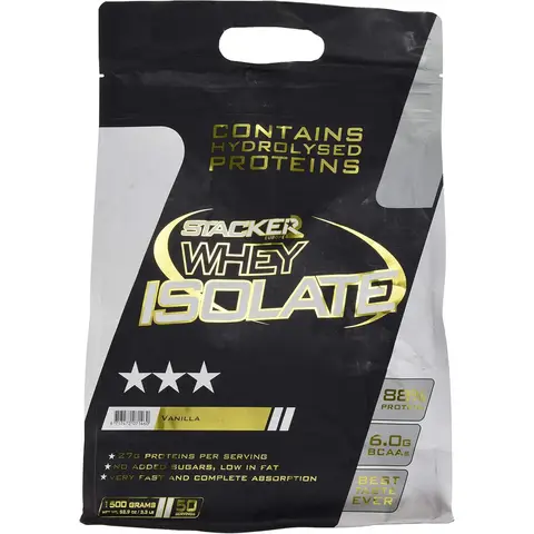 Body&Fit Whey Isolate - Stacker 2 Vanilla 1.5 kg (50 shakes)