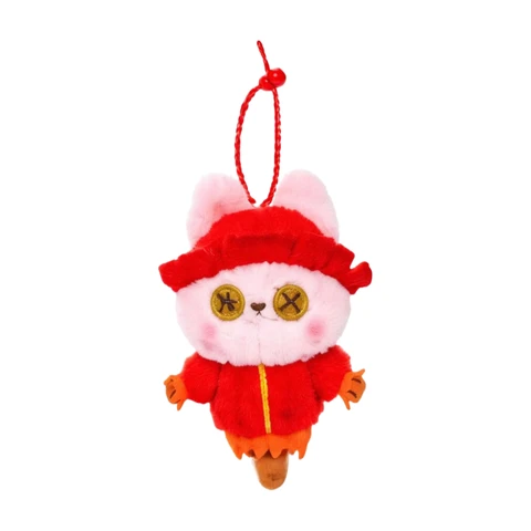 QuanDao Pendentif rouge motif Moineau - 15 cm - QD-MRF-0100 - 20