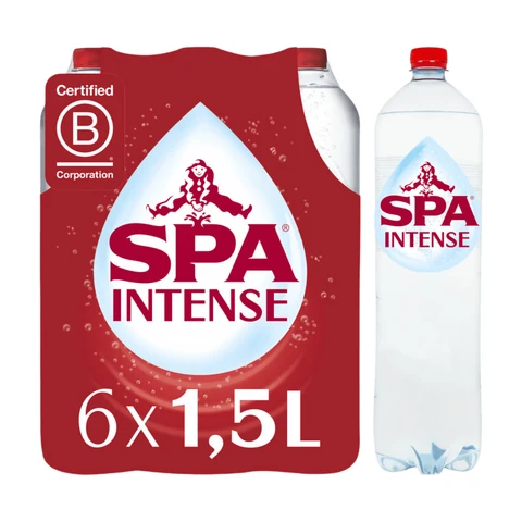 Spa Intense Bruisend Natuurlijk Mineraalwater 6x1.5L