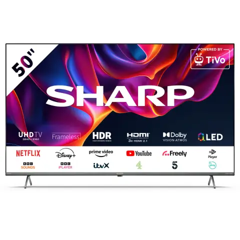 SHARP 50GM6245K 50" 4K Ultra HD Smart TV