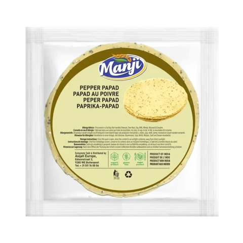 Manji Pfeffer Papad 200 g