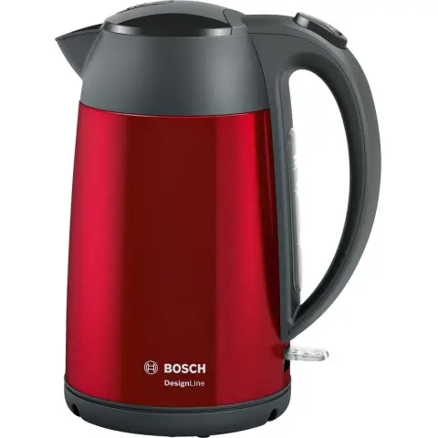 Bosch TWK3P424 - Bouilloire - 1,7 L 2400 W Rouge Noir