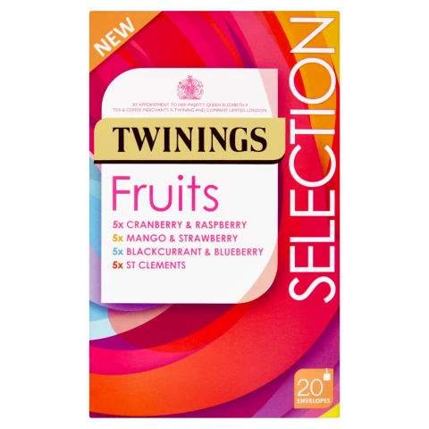 Twinings Fruit Selection 20's Tea Bags 40g