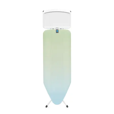 Brabantia Ironing Board C, Solid Steam Unit Holder, 124x45cm