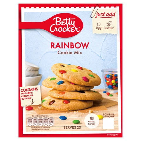 Betty Crocker Rainbow Cookie Mix 495G